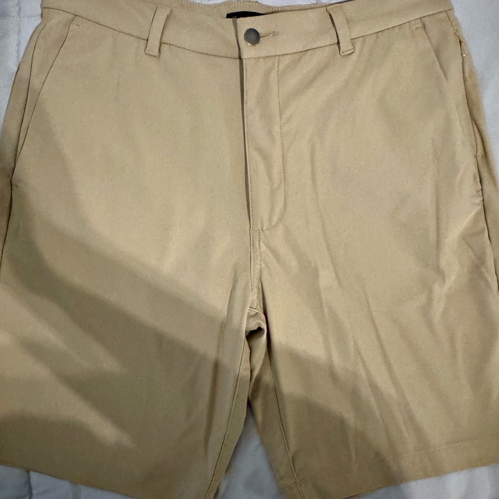 Men's Tan Performance Shorts